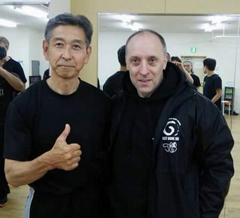 2016年大阪 師父トミー・カルザースと