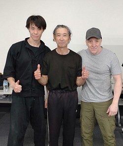 師兄ケイン・私・師父トミー・カルザース