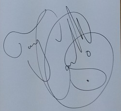 師父トミーにいただいた記念サイン